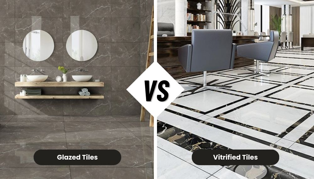 Glazed Tiles vs. Vitrified Tiles: Making the Right Choice for Your Home