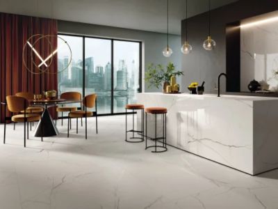 Porcelain Tiles 1200x1200mm Flooring in the Kitchen