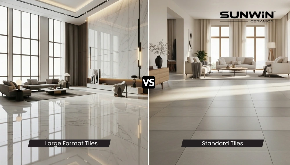 Large Format Tiles vs Standard Tiles: Which Is Better for Your Space?