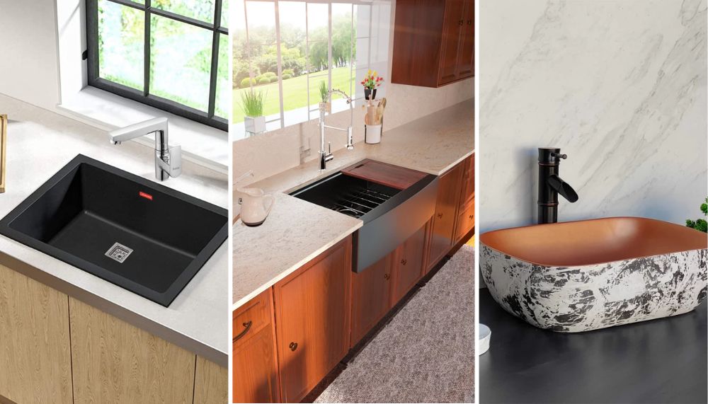 10 Types of Kitchen Sinks: How to Choose Best Option